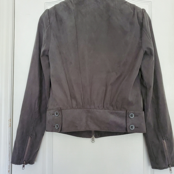 UO | SILENCE + NOISE Seude Grey Light Jacket - Picture 2 of 14